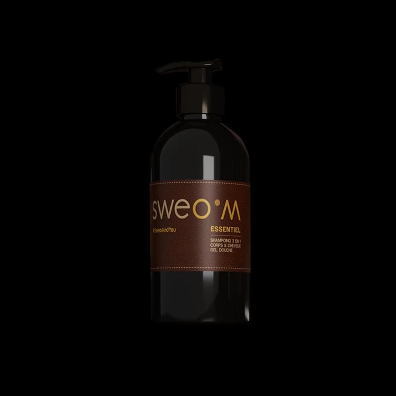 Shampoing 3 en 1 Essentiel Sweo.M  - Sweo - Vue détaillée du produit capillaire professionnel 500ml
