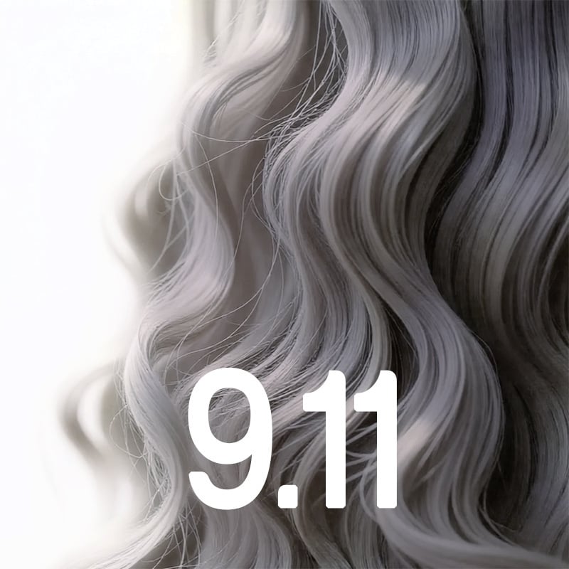 9.11 Blond très clair cendré intense - Sweo - Produit capillaire professionnel