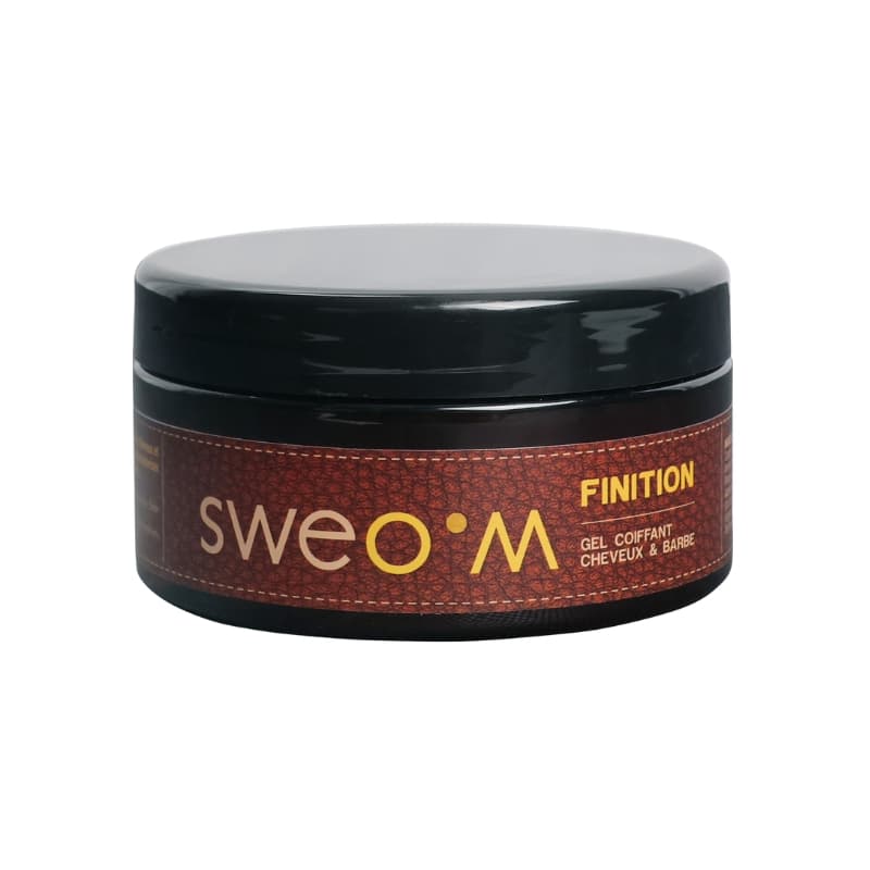 Gel sweo M fixation forte pour cheveux et barbe - Sweo - Vue détaillée du produit capillaire professionnel 300ml